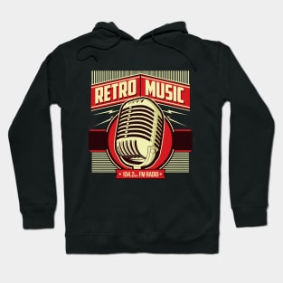 Retro Music Radio Hoodie